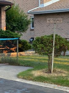 No Trespass